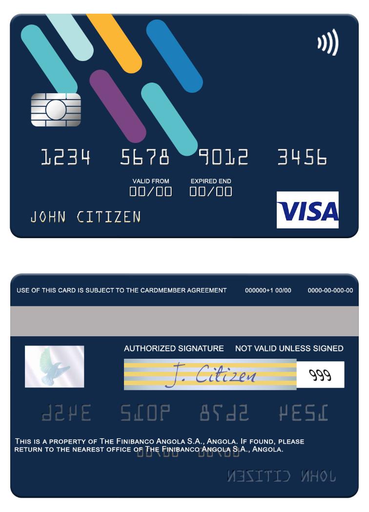 Angola Finibanco Angola S.A. visa card